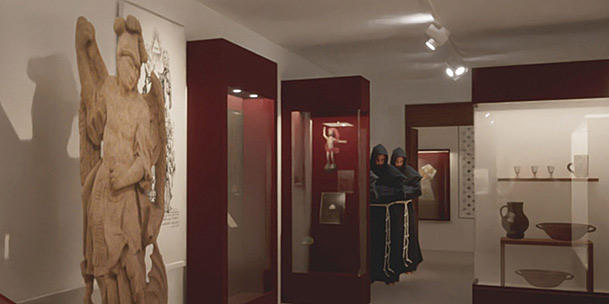 Chystané muzejní expozice v klášteře