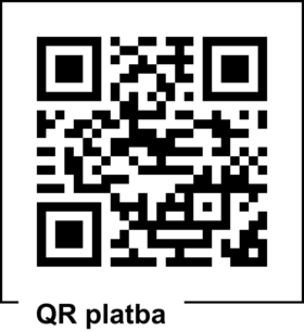 QR Kod - transparentní účet